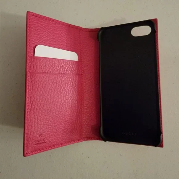 Authentic Gucci GG Marmont iphone 7/8 Wallet Case - Picture 3 of 7
